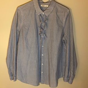 Old navy striped button down